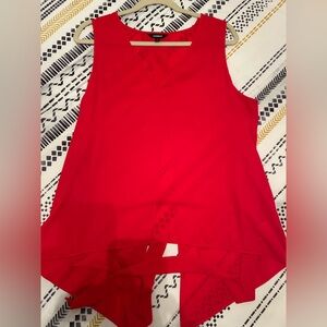 Express Vivid Red Tank Top